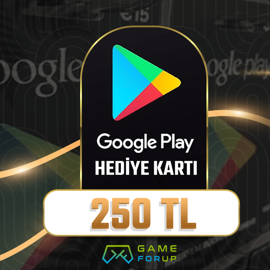 Google Play Hediye Kodu 250 TL_banner